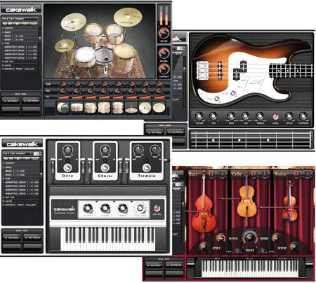 cakewalk studio instruments free download mac